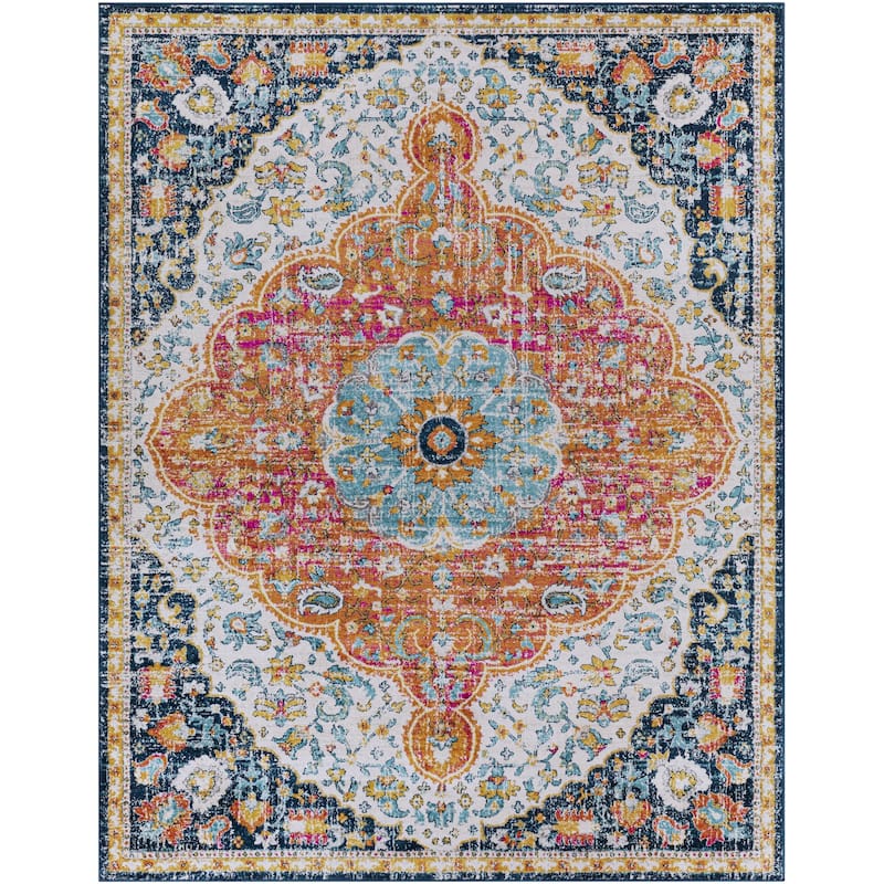 Livabliss Floransa Persian Medallion Area Rug