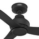 preview thumbnail 15 of 18, Hunter 52" Mazzini Ceiling Fan, Handheld Remote - ENERGY STAR - Casual Modern - Damp Rated!
