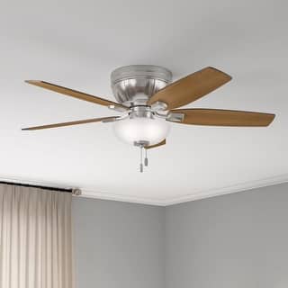 Hunter 52" Kenbridge Low Profile Ceiling Fan with LED Light Kit and Pull Chain