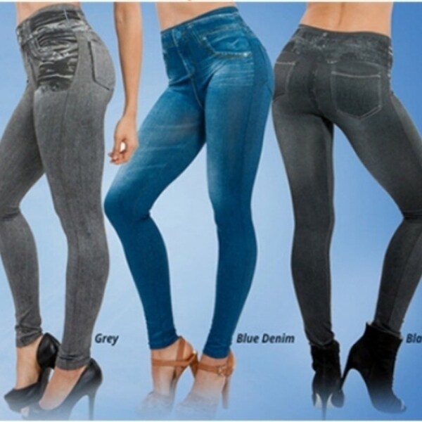 leggings that look like jeans with pockets