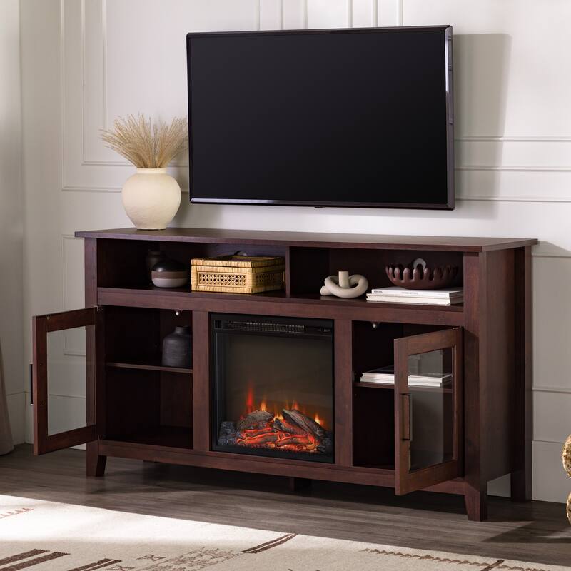Middlebrook 58-inch 2-Door Highboy Fireplace TV Stand