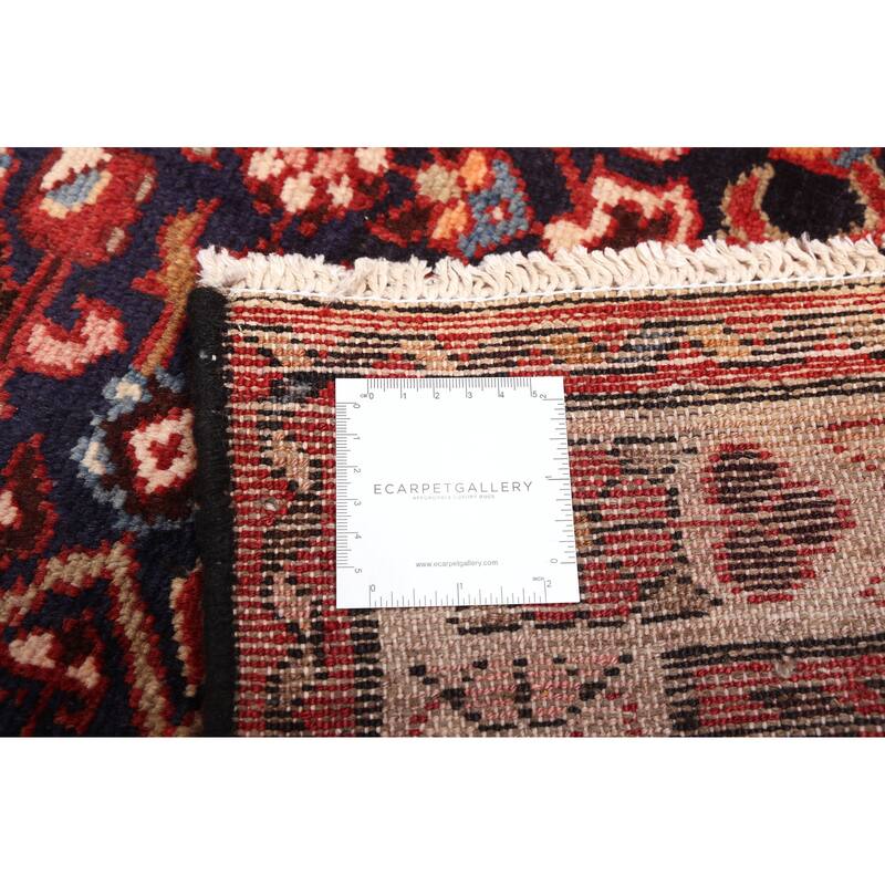 ECARPETGALLERY Hand-knotted Andelz Dark Navy Wool Rug - 3'3 x 10'7