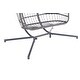 preview thumbnail 18 of 21, Outdoor Rattan Hanging Chair Patio Wicker Egg Chair