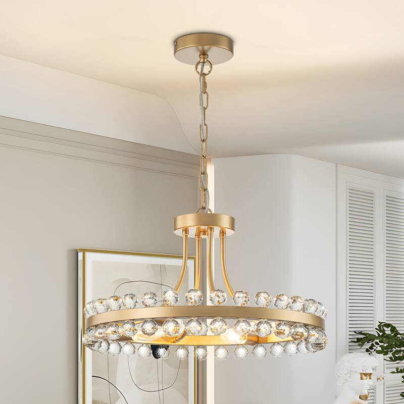 Starsky 4/9-Light Candle Style Wagon Wheel Chandelier