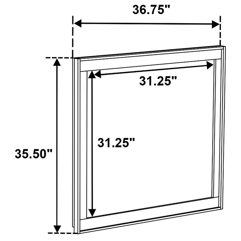 Henderson Bedroom Set Medium Oak