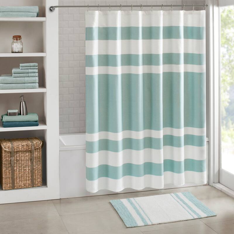 Madison Park Spa Cotton Reversible Bath Rug