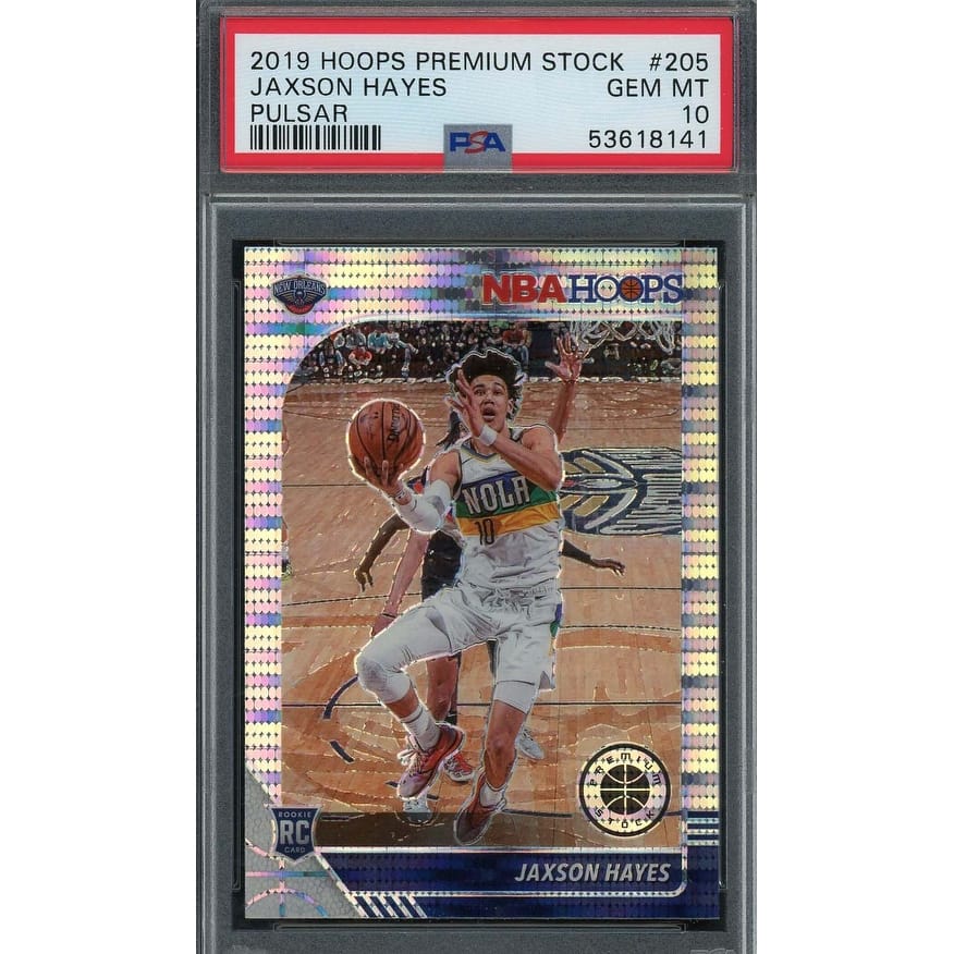 Jaxson Hayes 2019 Panini Hoops Premium Stock Pulsar Rookie Card #205 PSA 10 - 8'6" x 11'6"