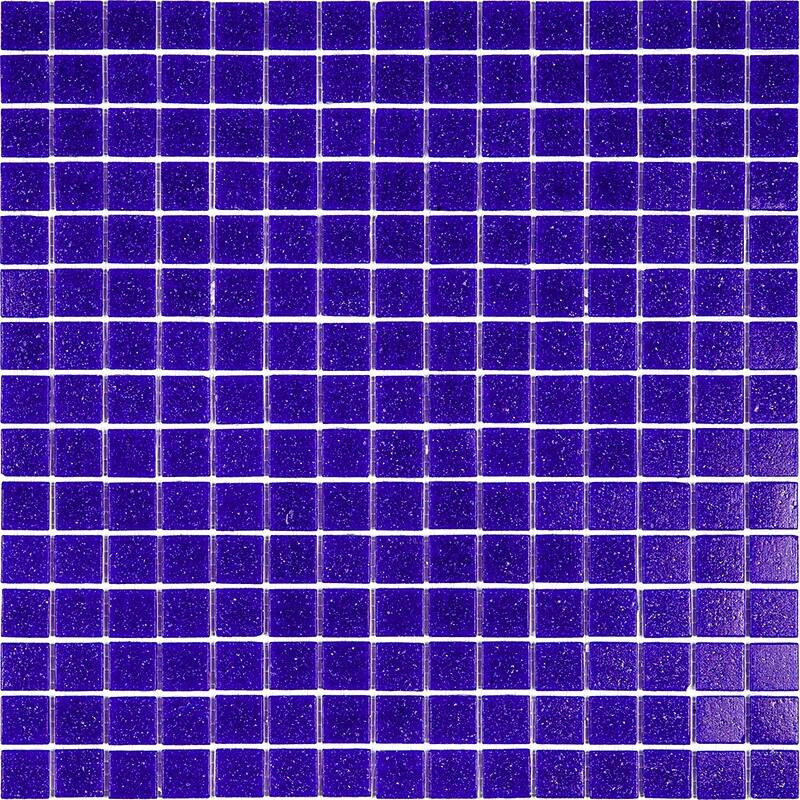 Apollo tile 12" x 12" Dune Glossy Cobalt Blue Glass Tile (20 sq ft/case) - 20 Pack