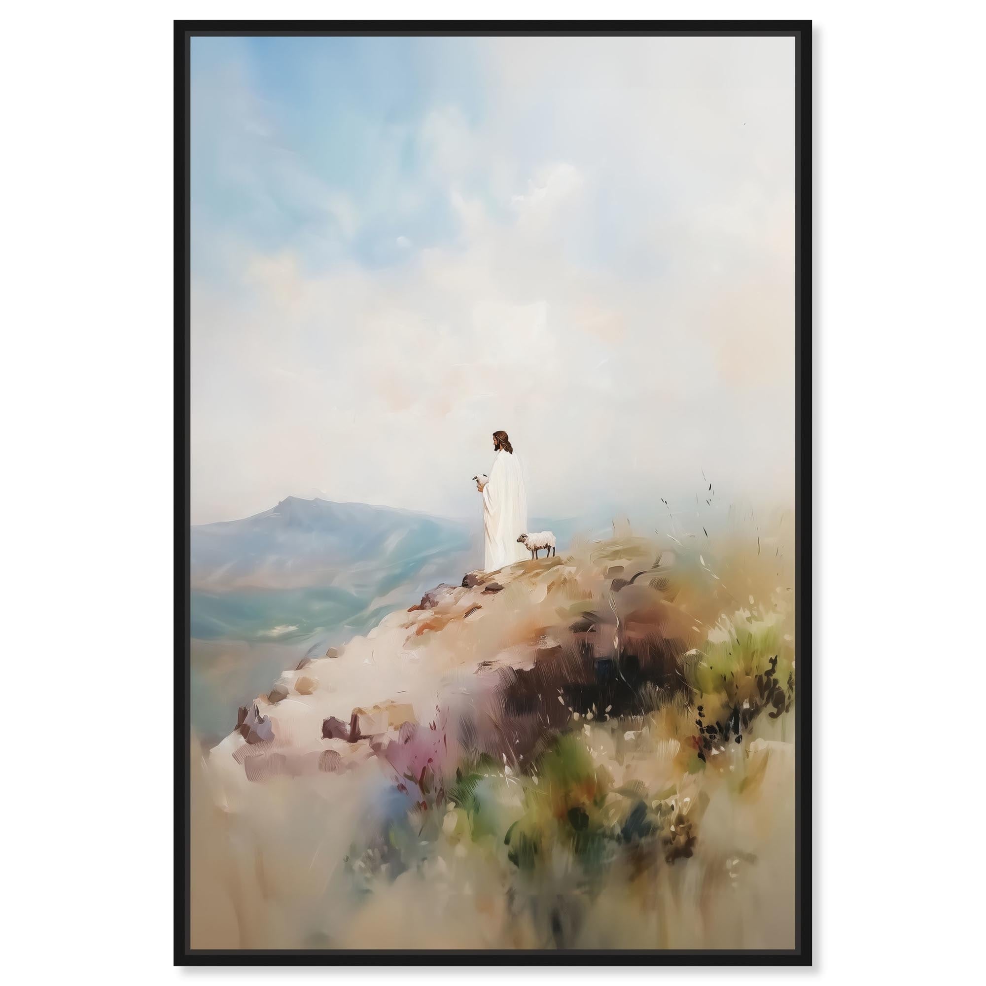 Hill Prayers Canvas by Art Remedy