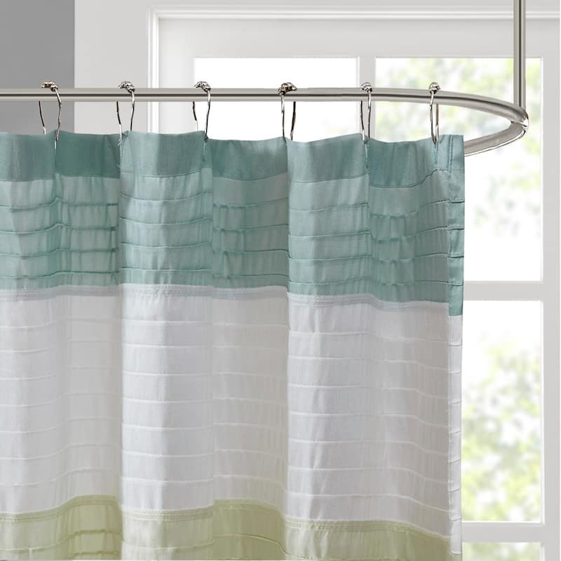 Faux Silk Classic Shower Curtain