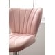preview thumbnail 45 of 75, Roundhill Furniture Ellston Upholstered Adjustable Swivel Barstools, Set of 2