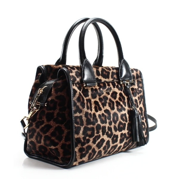 Mercer gallery medium leopard calf best sale hair satchel