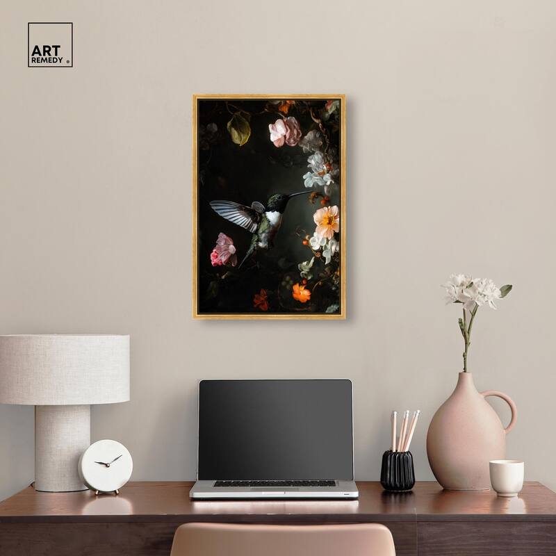 Nectar Thief II Canvas by Art Remedy