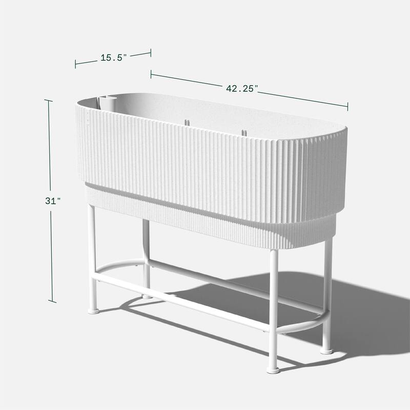 Veradek Demi Series Raised Garden Bed Planter 42" Planter