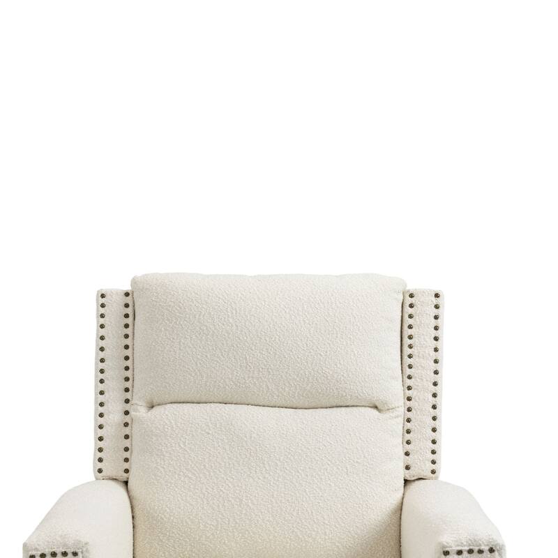 Swivel Manual Recliner Chair 360 Degree Leisure Arm Chair, Nursery Rocking Chairs