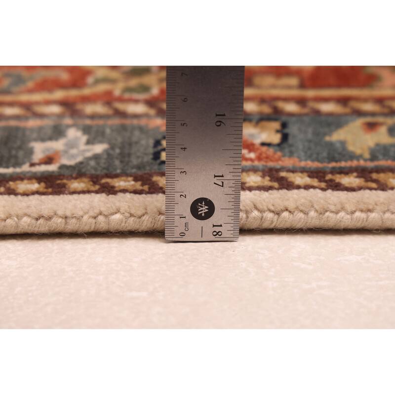 ECARPETGALLERY Hand-knotted Jules Sultane Ivory Wool Rug - 8'9 x 11'6