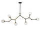 preview thumbnail 5 of 14, Modern Sputnik Branching Bubble Chandelier