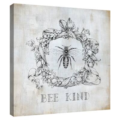 Bee Kind by Carol Robinson Canvas Art Print