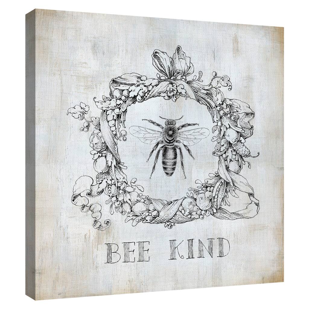 Bee Kind by Carol Robinson Canvas Art Print