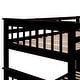 preview thumbnail 20 of 31, Stairway Twin Over Full Bunk Bed with Twin Size Trundle, Storage and Guard Rail for Bedroom, Dorm, for Adults