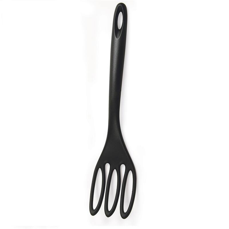 Norpro 12" Jumbo Fiskie - Ultimate Fork & Whisk Combo - Stir Mix Strain Spatula