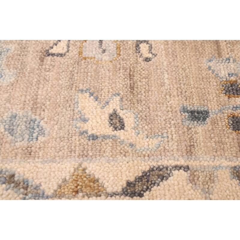 ECARPETGALLERY Hand-knotted Jules Serapi Taupe Wool Rug - 9'11 x 13'10