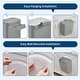 preview thumbnail 13 of 40, 1.9 Gal/2.4 Gal Kitchen Compost Bin, Small Hanging Trash Can with Stainless Steel Lid