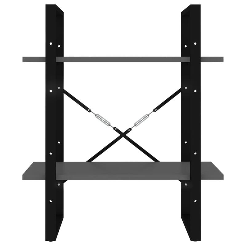 vidaXL Bookshelf Book Cabinet Shelving Unit for Living Room Engineered Wood