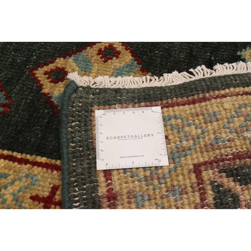 ECARPETGALLERY Hand-knotted Jules Serapi Dark Green Wool Rug - 8'10 x 11'9