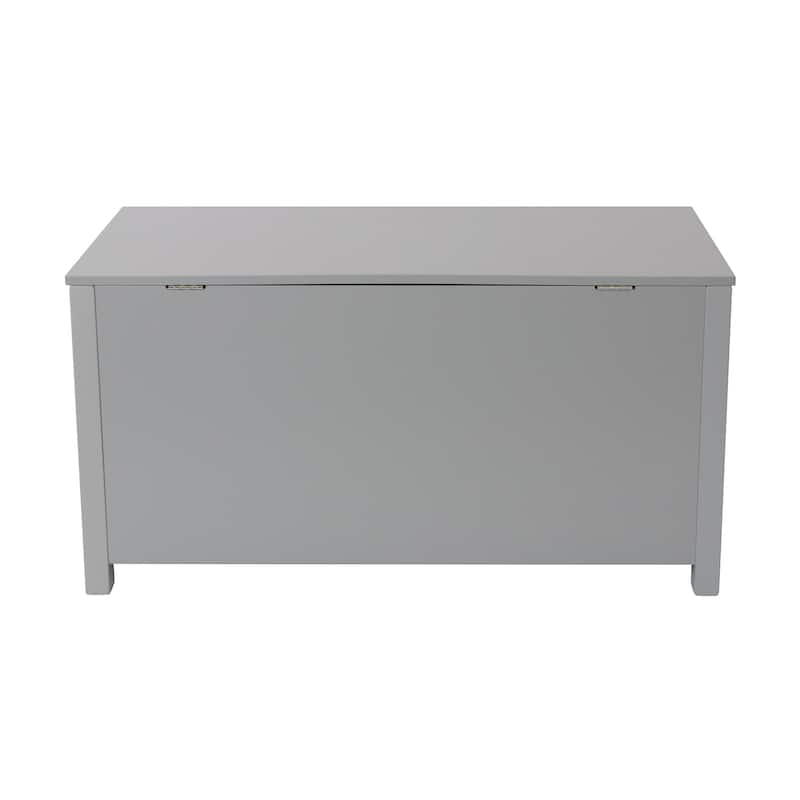 31.5"W Simple Wooden Toy Box