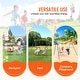 preview thumbnail 34 of 33, Swing Sets for Backyard, Toddler Swing Set Foldable Metal Stand, Easy to Assemble, Swingset Indoor/Outdoor