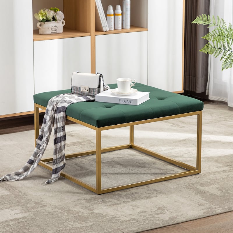 Square Ottoman Coffee Table 28"L x 28"D x 17"H