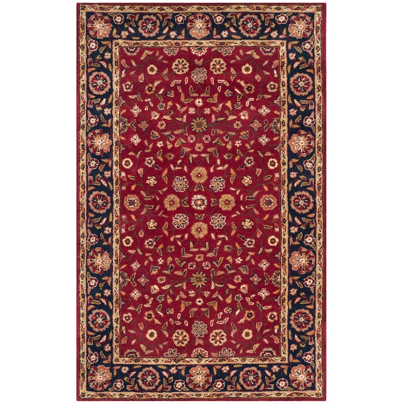 SAFAVIEH Handmade Heritage Tunde Traditional Oriental Wool Rug