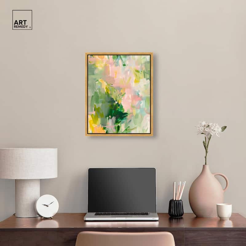 Quantum Hues II Canvas by Art Remedy
