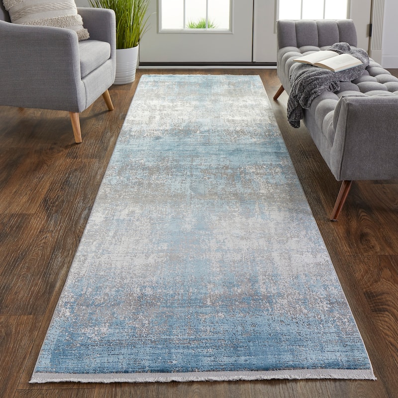 Grand Bazaar Lindstra Machine Made Abstract Modern Area Rug