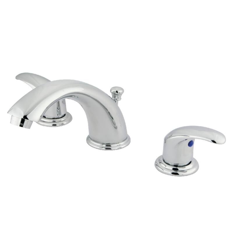 Legacy Deck Mount Widespread Bathroom Faucet - Polished Chrome
