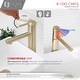 preview thumbnail 28 of 34, STYLISH Single Handle Bathroom Vessel Sink Faucet, Stainless Steel - Faucet Height: 11 5/8" Spout Height: 9 1/8"