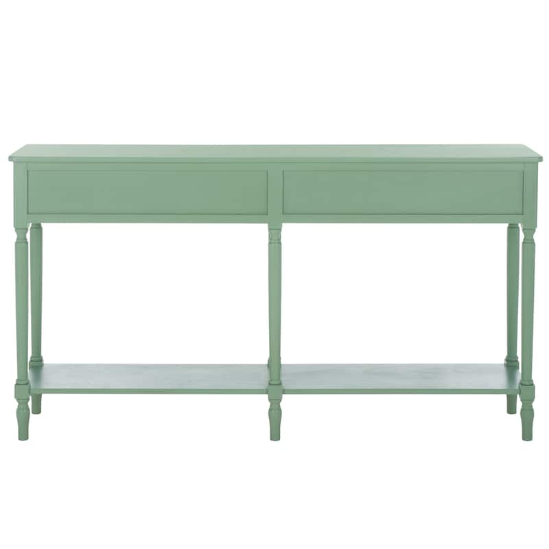 SAFAVIEH Haven 2-Drawer Large Console Table - 58"W x 13"D x 32"H