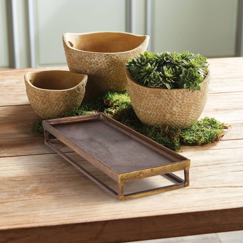 Cabot Raised Rectangular Tray - Raised Rectangle