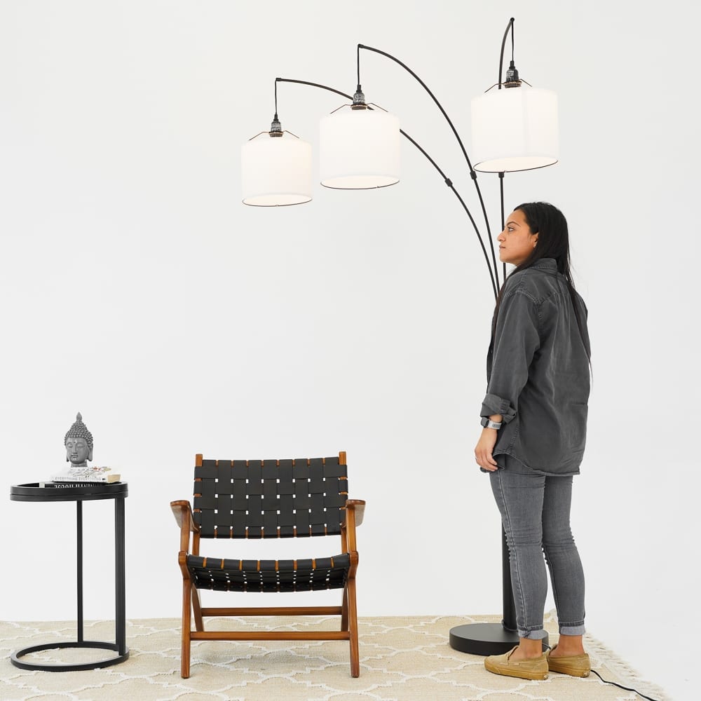 Luminary Arc Triple Arm Floor Lamp