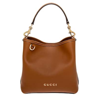Gucci Small Emblem Bucket Bag