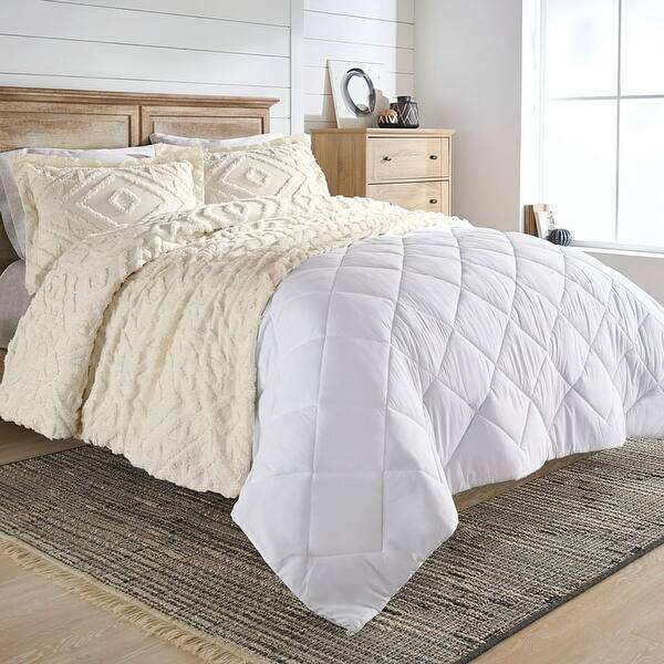 Chenille 3 Piece Duvet Cover Set Bed Bath & Beyond 37797207