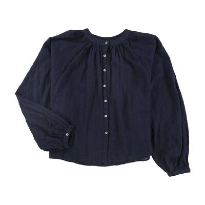 Free People Womens From the Clouds Peasant Blouse,, Blue, X-Small
