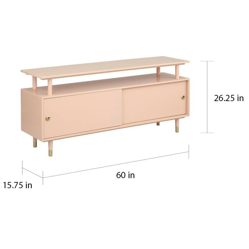 Simple Living Margo Mid-century Modern Wood TV Stand