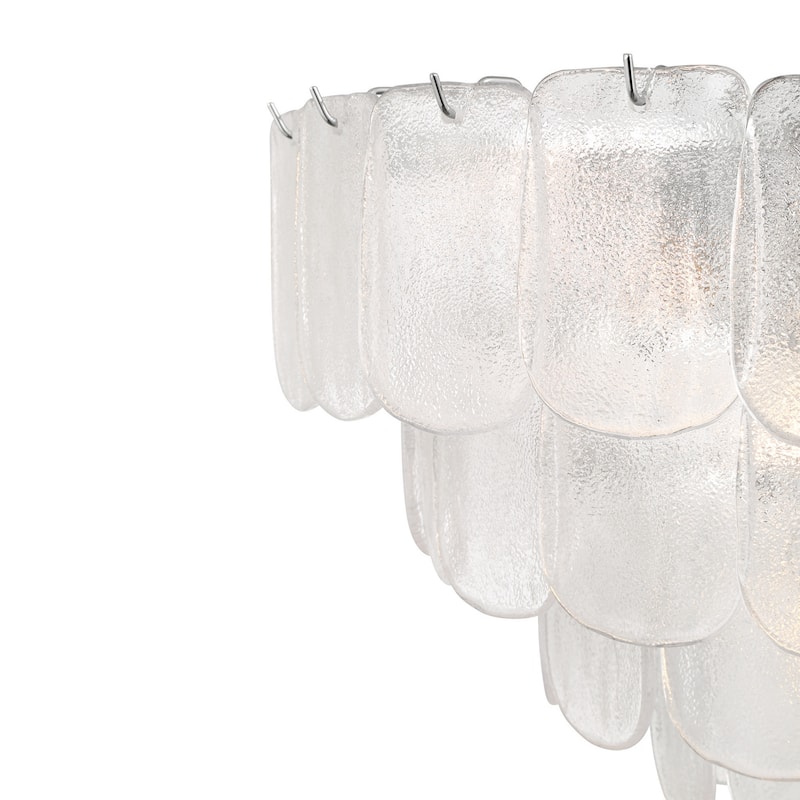 Artcraft Bianca Chandelier - Polished Nickel