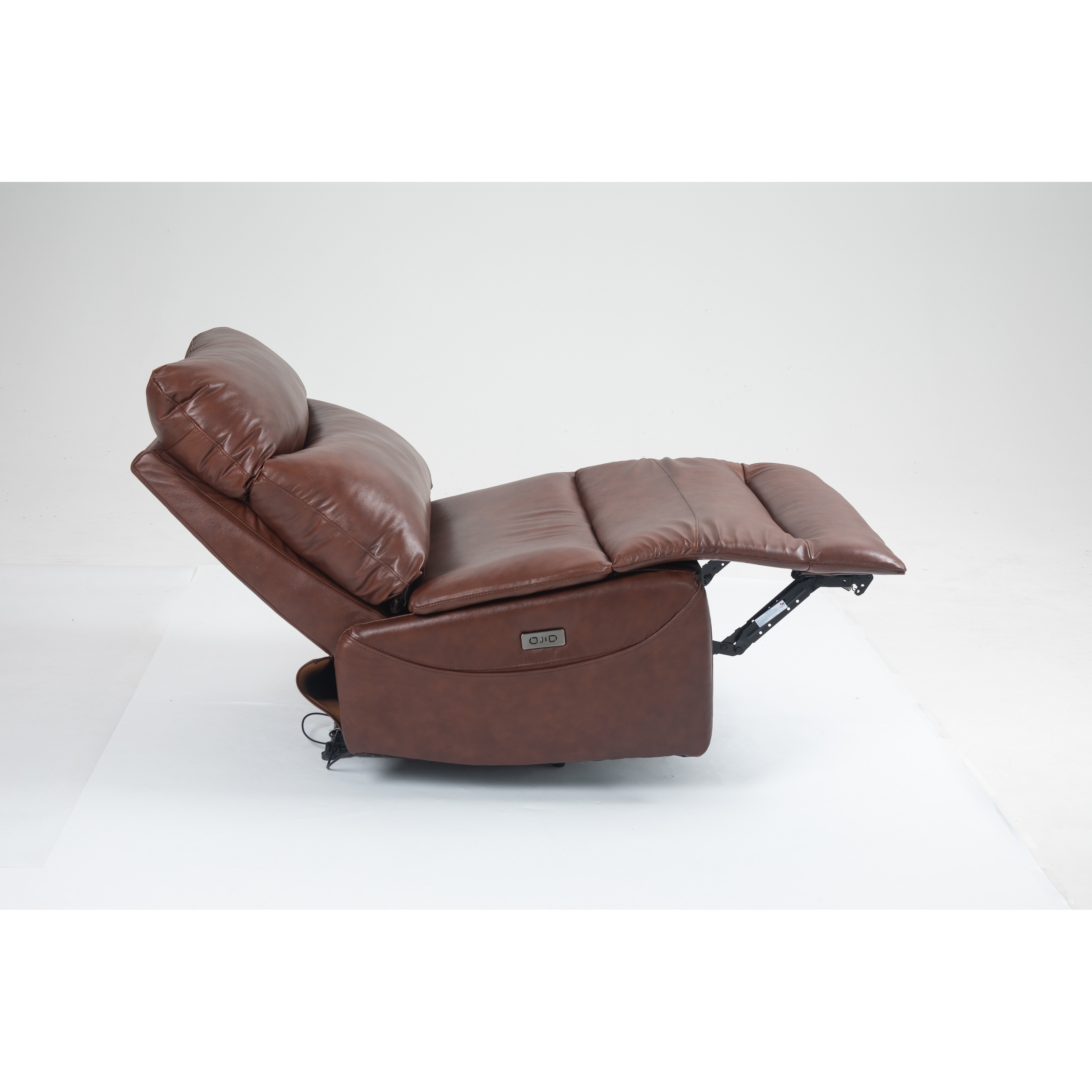 Leather Sofa Recliner Leisure Recliner Modern Recliner Single Recliner Living Room Recliner Theater Recliner with Built-In USB