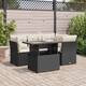 Option Black and cream with storage