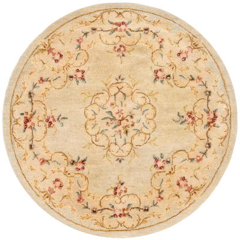SAFAVIEH Handmade Bergama Achsah Oriental Hand-spun Wool Rug