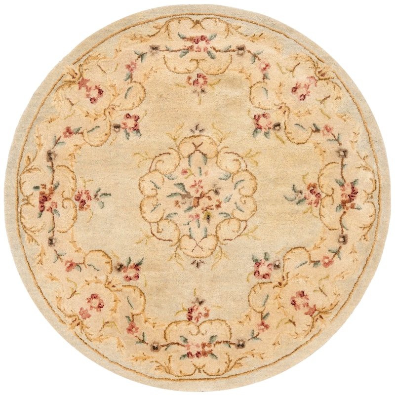 SAFAVIEH Handmade Bergama Folkea Oriental Hand-spun Wool Rug