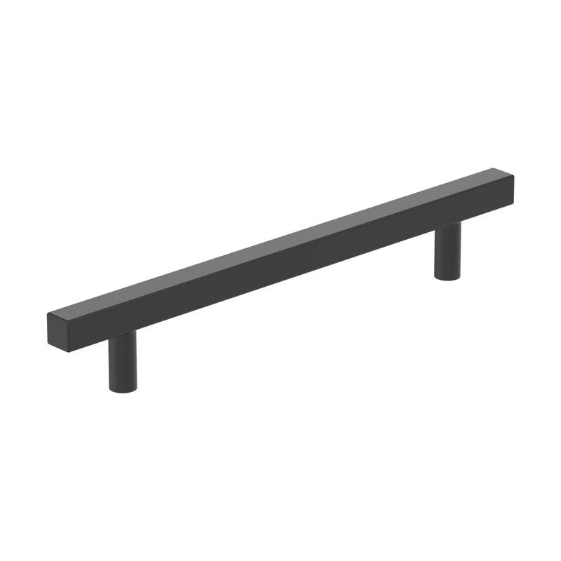 Miseno MCP9631 Hudson 6-5/16" Center to Center Bar Cabinet Pull - Matte Black